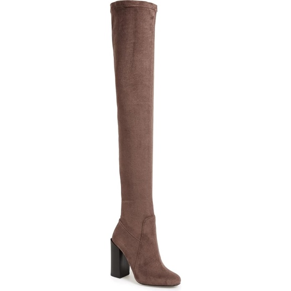 Jeffrey Campbell perouze taupe over the knee boot8 - Picture 6 of 7